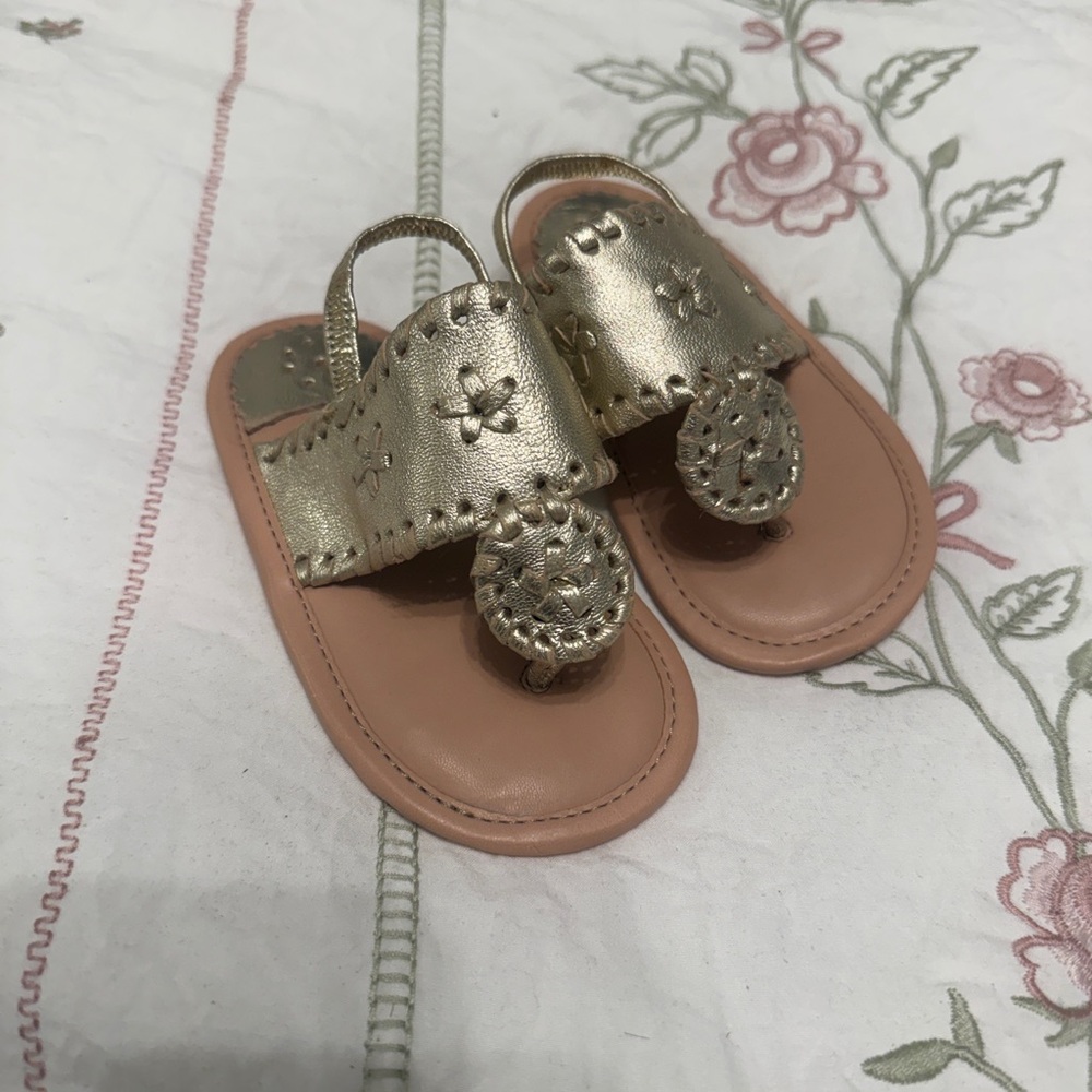 Jack Rogers Baby Jacks Flat Sandal 6-9M